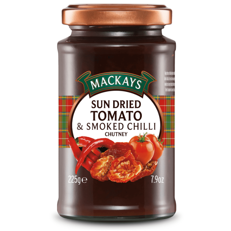 MacKays Sun Dried Tomato and Smoked Chilli Chutney