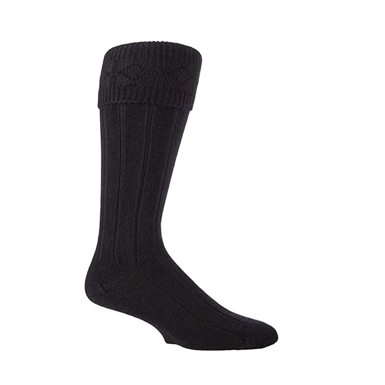 Black Kilt Socks (Hose)