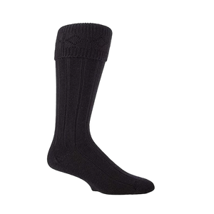 Black Kilt Socks (Hose)