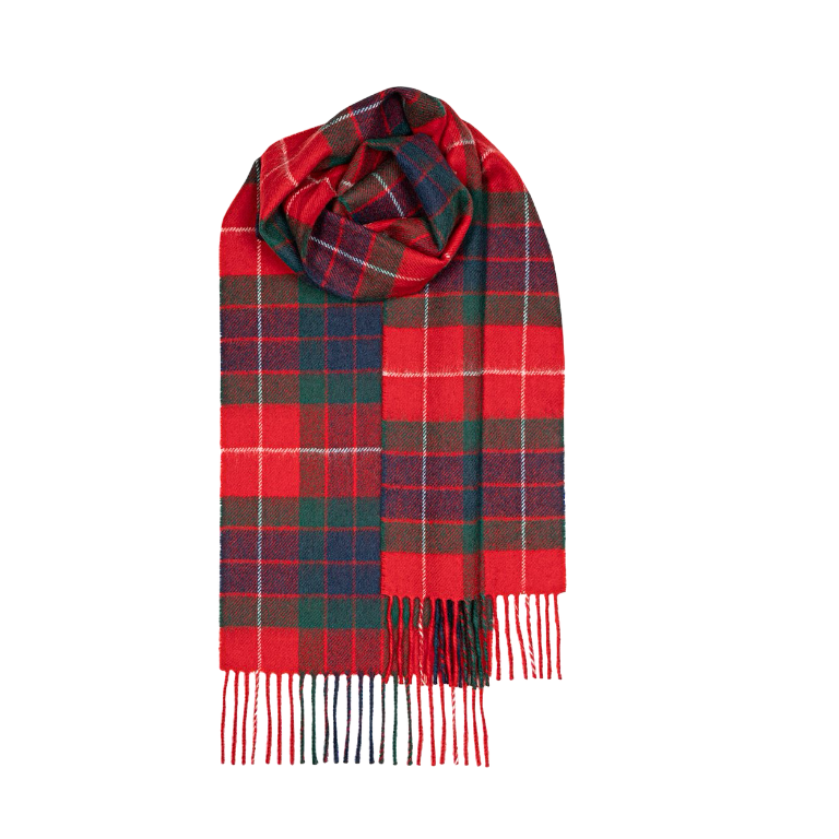 Brushed Lambswool Tartan Scarf