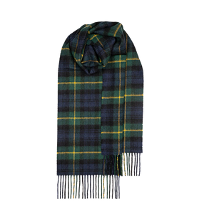 Brushed Lambswool Tartan Scarf