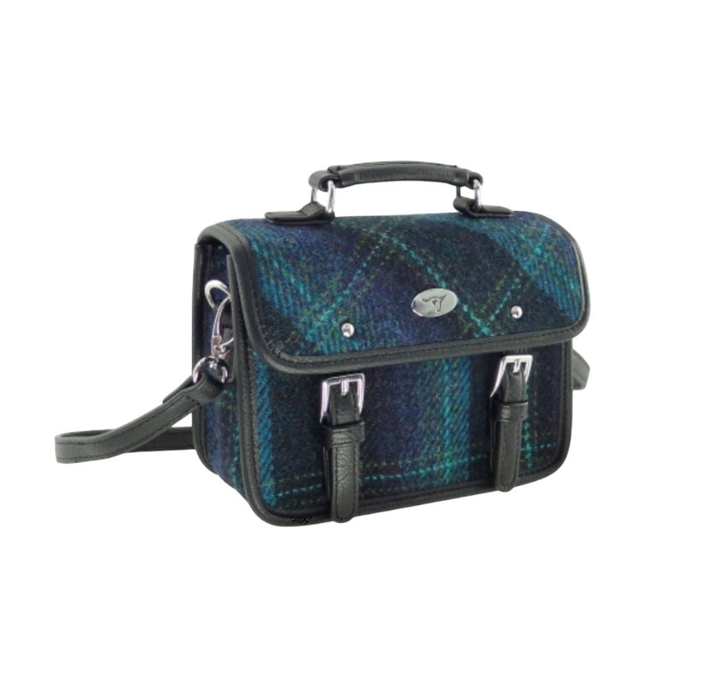 Harris Tweed 'Bervie' Mini Satchel Bag – Lewis Turrell's House of ...
