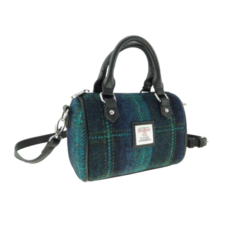 Harris Tweed Mini Bowling Bag - Kilbride