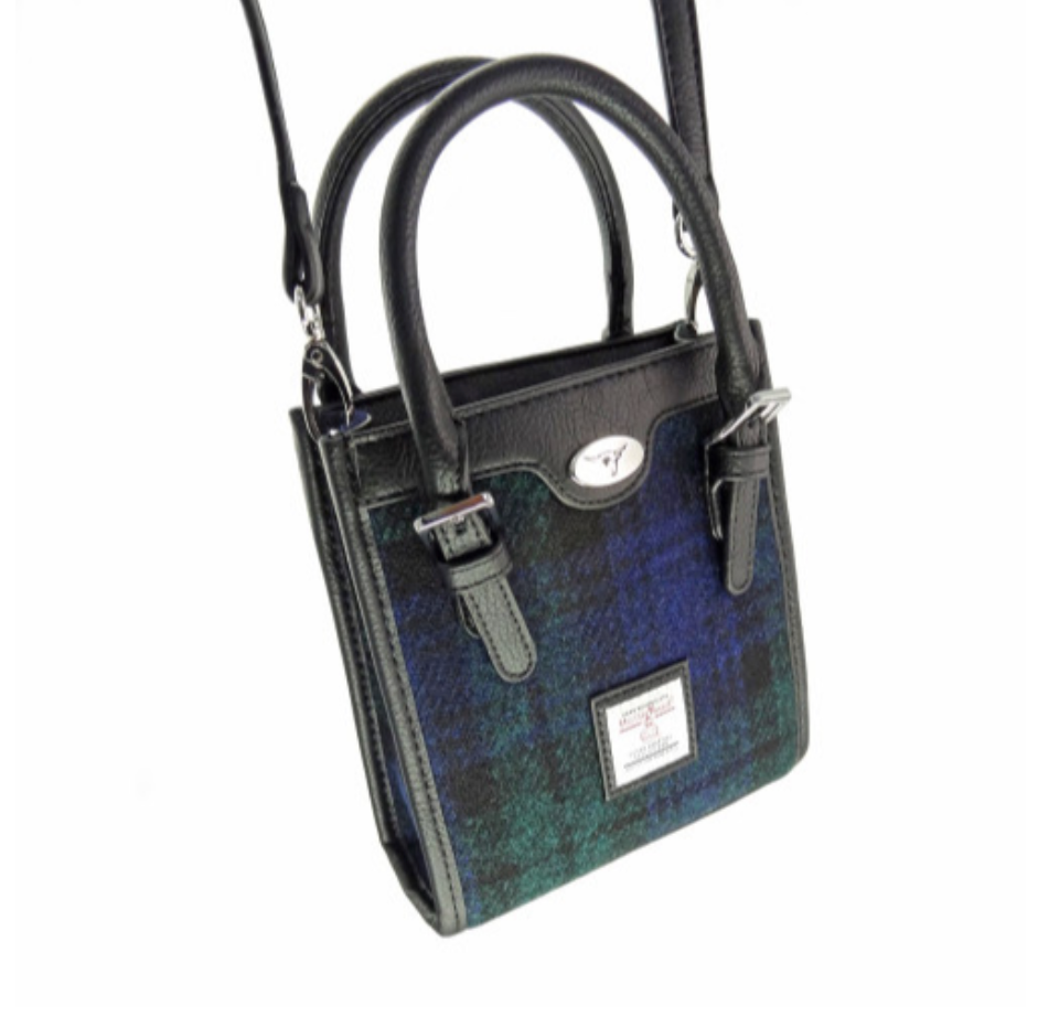 Harris Tweed 'Keltie' Tall Mini Tote Bag