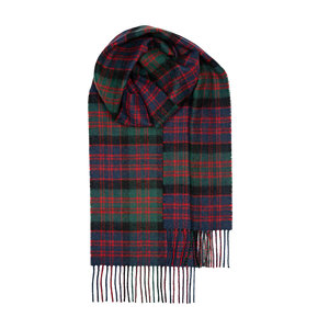 Brushed Lambswool Tartan Scarf