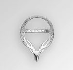 Load image into Gallery viewer, Polished Pewter Scarf Ring
