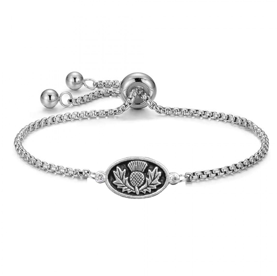 Thistle Adjustable Bracelet