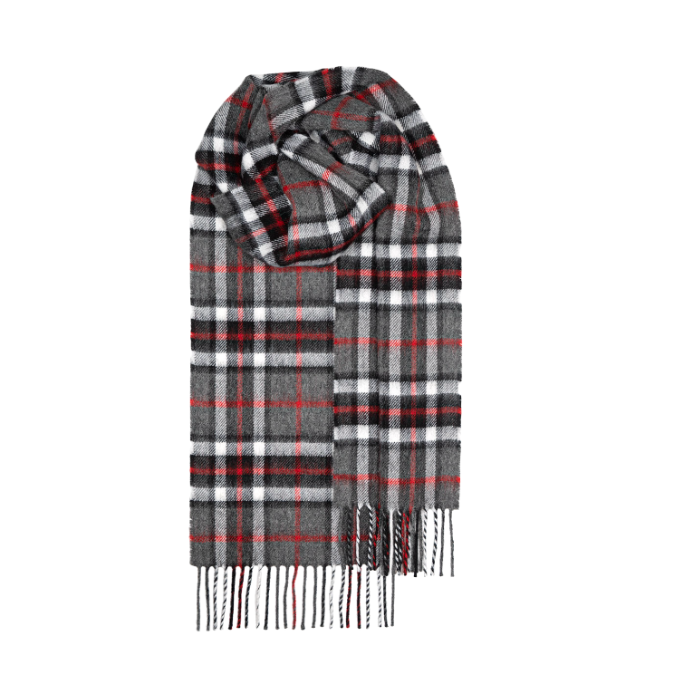 Brushed Lambswool Tartan Scarf