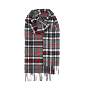 Brushed Lambswool Tartan Scarf