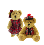 Load image into Gallery viewer, Tartan Bears - Girl and Boy available
