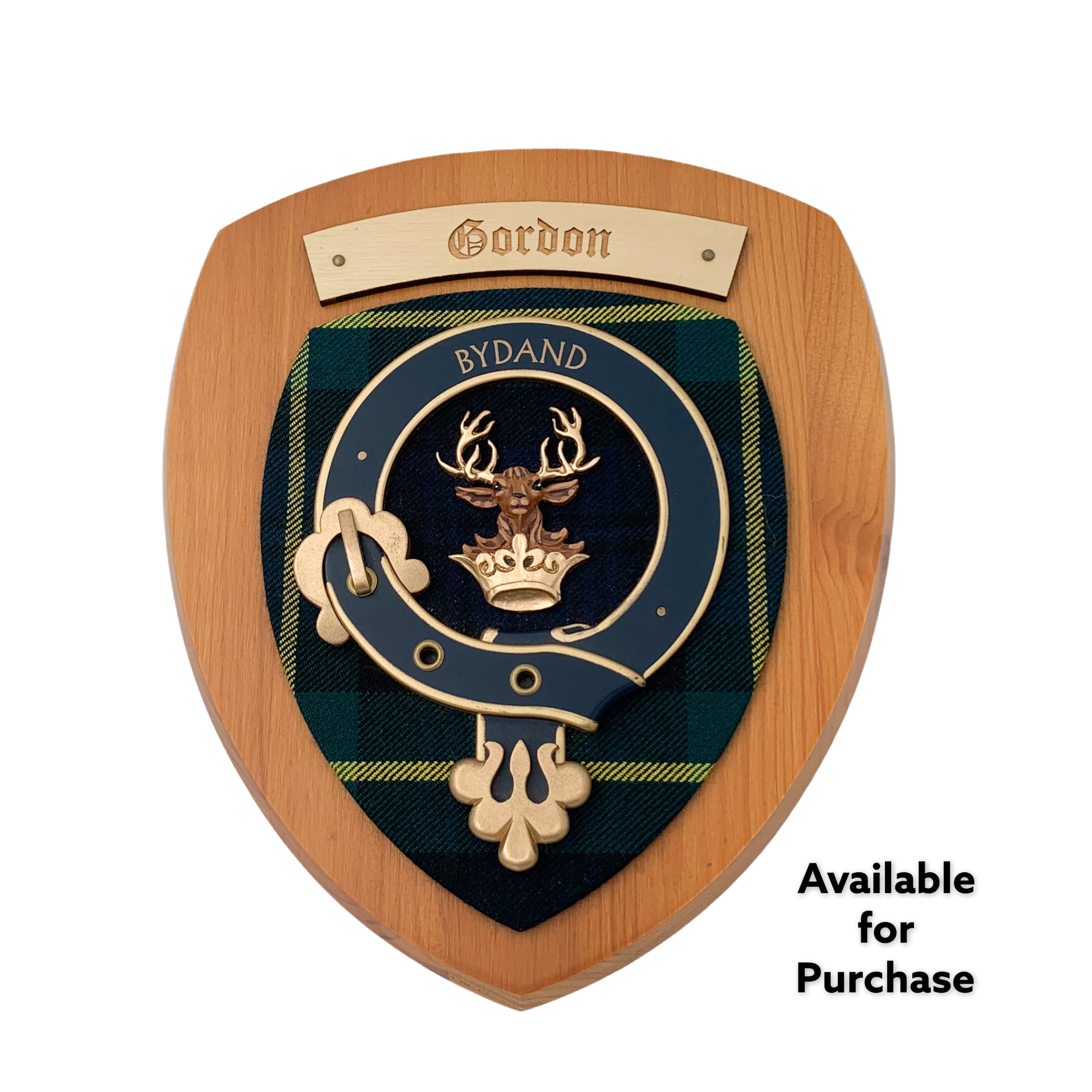 Clan Crest Wall Plaque