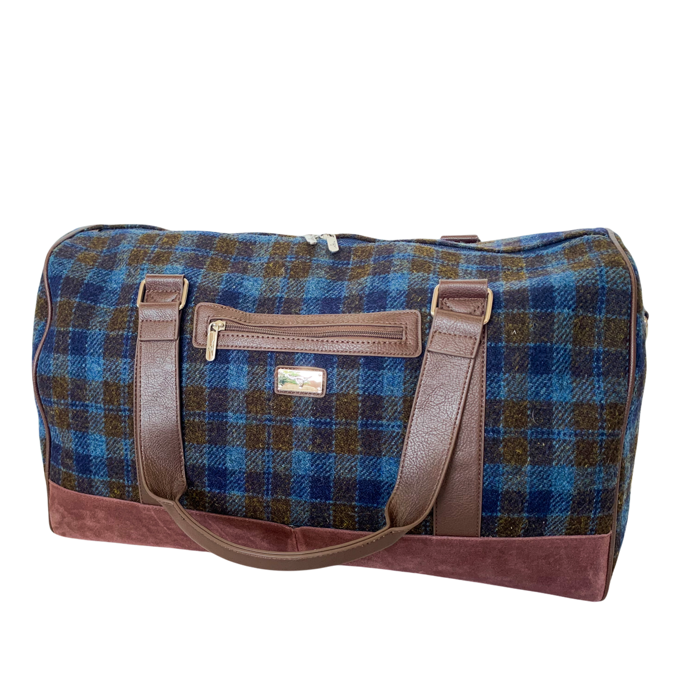 Harris tweed 2025 weekend bag